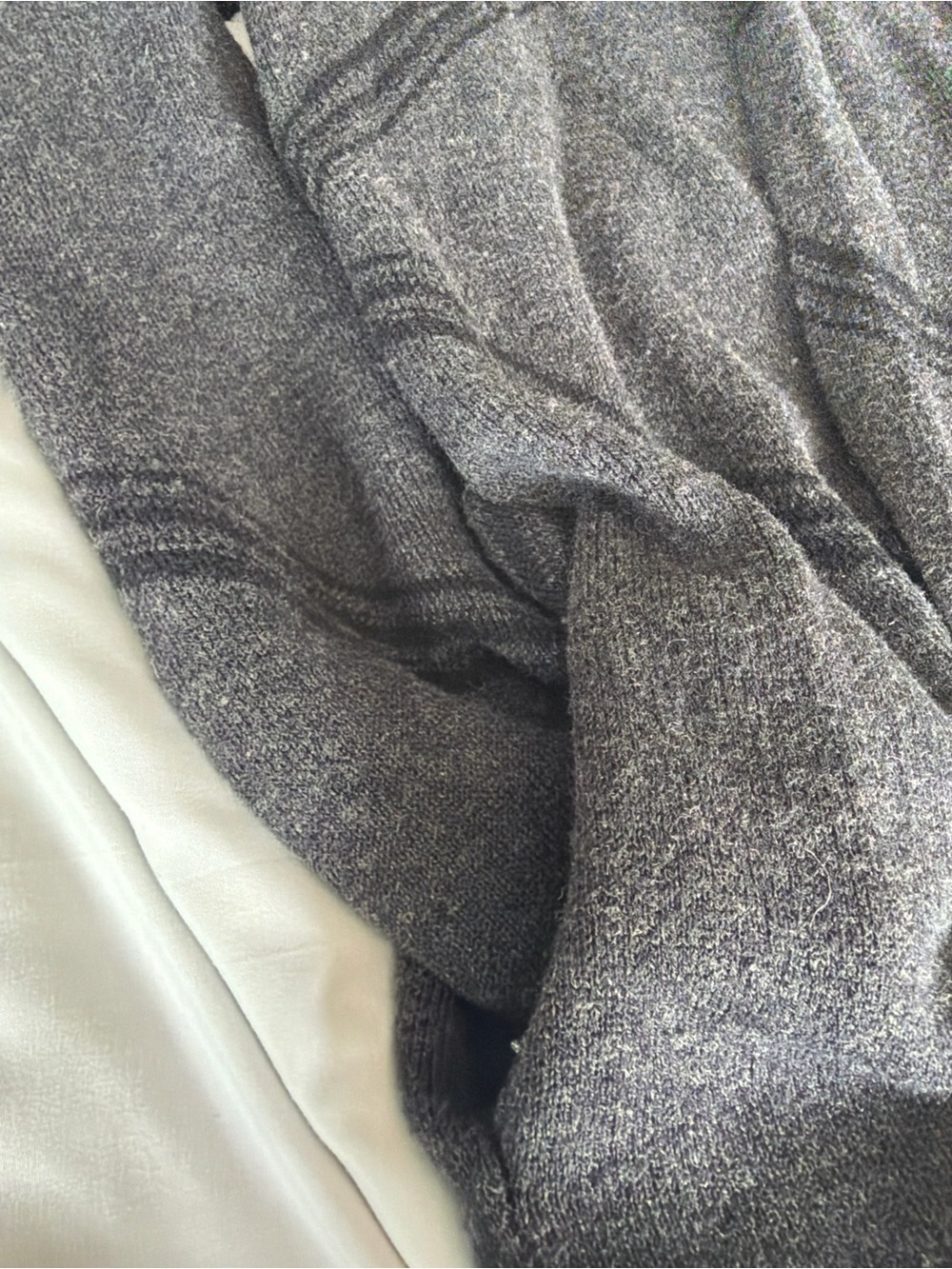 Royal Robbins Favorite Cardigan | Merino Wool Blend | Gray Plaid | Women’s Small - Picture 5 of 10